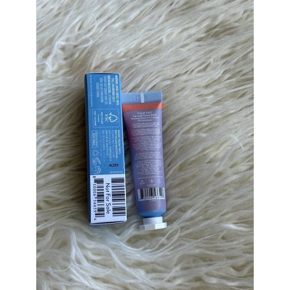 Bloomeffects Natural Tulip Tint Lip + Cheek Balm Crispa Coral